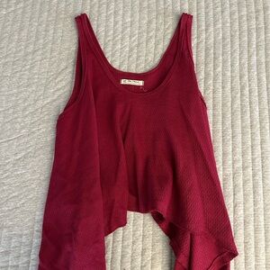 We the free Women's Red Sleeveless Top